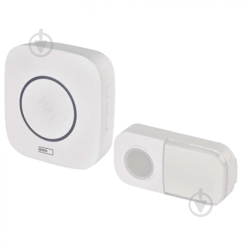 Дзвінок бездротовий Emos 3xAA білий P5736 - фото 2