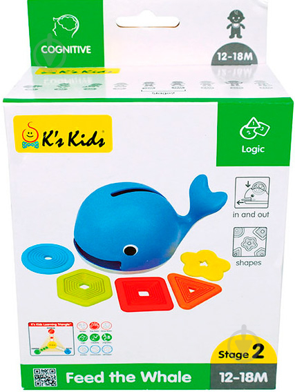 Развивающая игрушка K`s Kids Накорми Кита KA10767-GB - фото 2