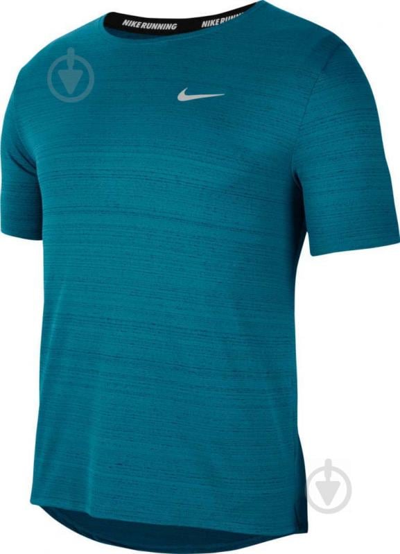 Футболка Nike NK DF MILER TOP SS CU5992-467 р.2XL синий - фото 1