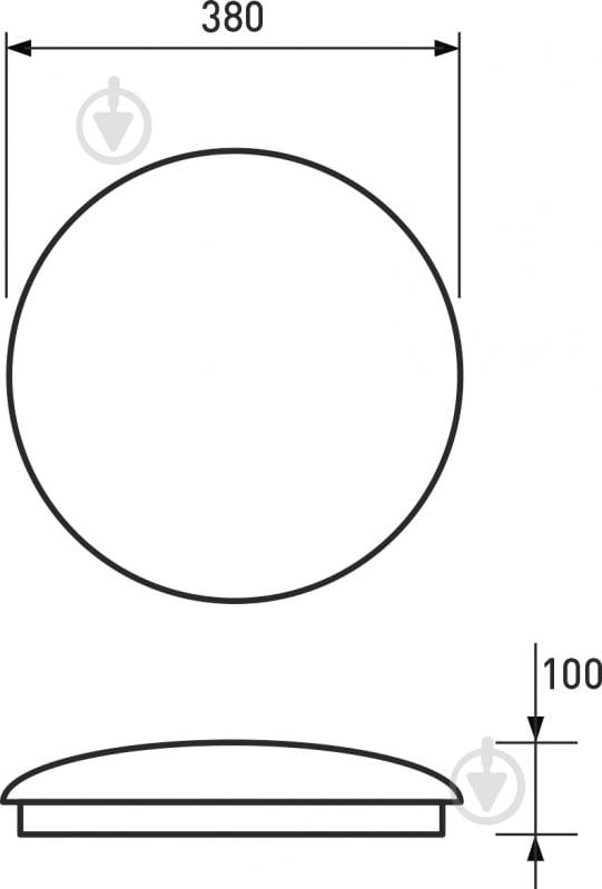 Світильник світлодіодний Eurolamp Decolight 30 Вт білий 4000 К - фото 3