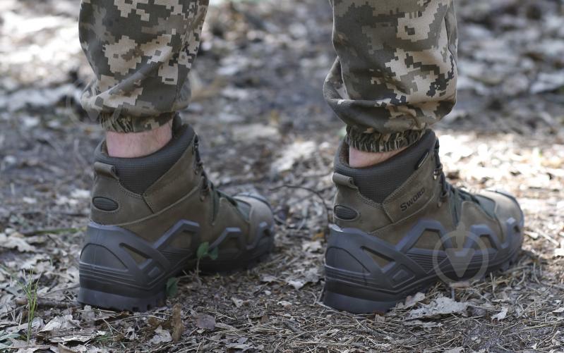 Черевики тактичні Single Sword SS611 HK р.45 olive - фото 6 Черевики тактичні Single Sword SS611 HK р.45 olive - фото 6