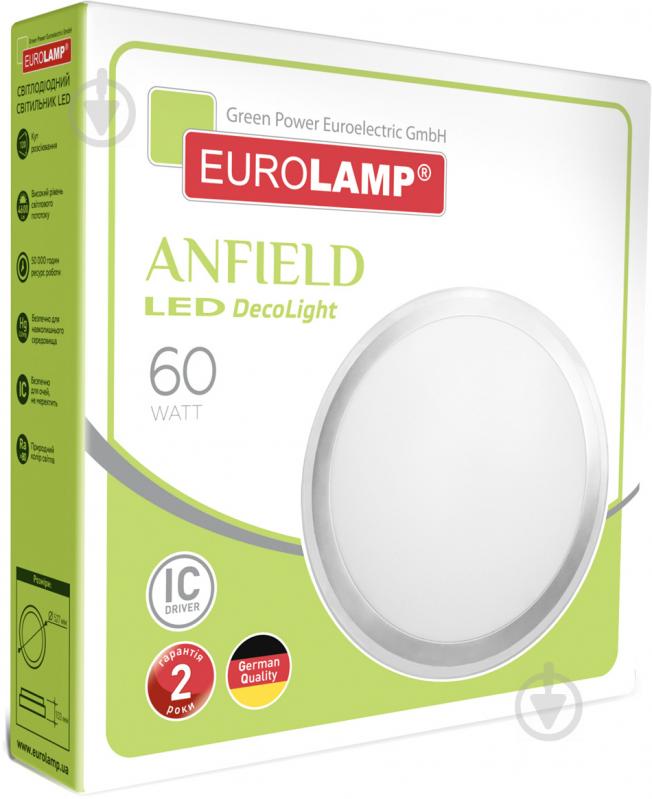 Світильник світлодіодний Eurolamp Decolight Аnfield 60 Вт білий 4000 К - фото 3