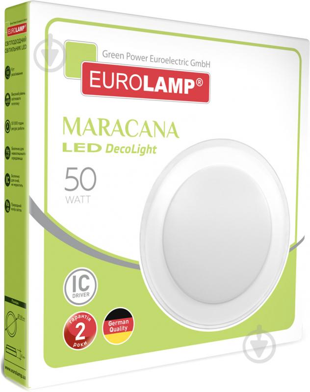 Светильник светодиодный Eurolamp Decolight Maracanna 50 Вт белый 4000 К - фото 4