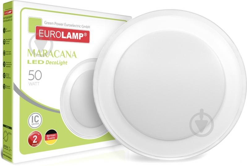 Светильник светодиодный Eurolamp Decolight Maracanna 50 Вт белый 4000 К - фото 1