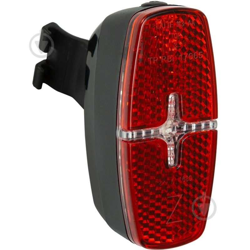 Фонарь задний HiSmart LED, 2xAAA, IPX5 - фото 1