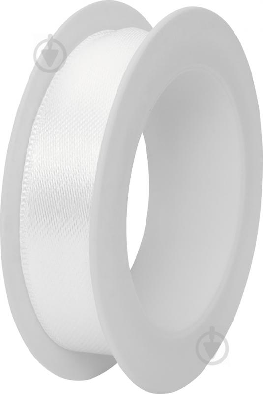 Стрічка декоративна STEWO Satin spool white 1,5 см 3 м білий - фото 1