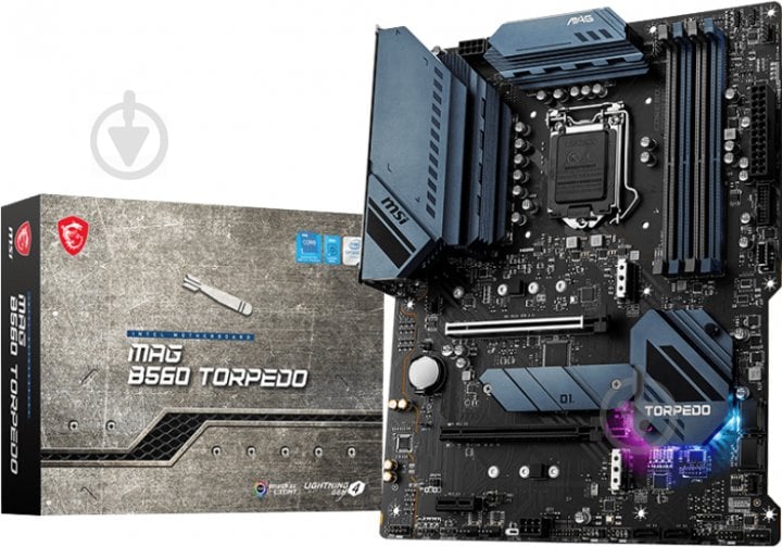 Материнская плата MSI MAG B560 TORPEDO (Socket 1200, Intel B560, ATX) - фото 5