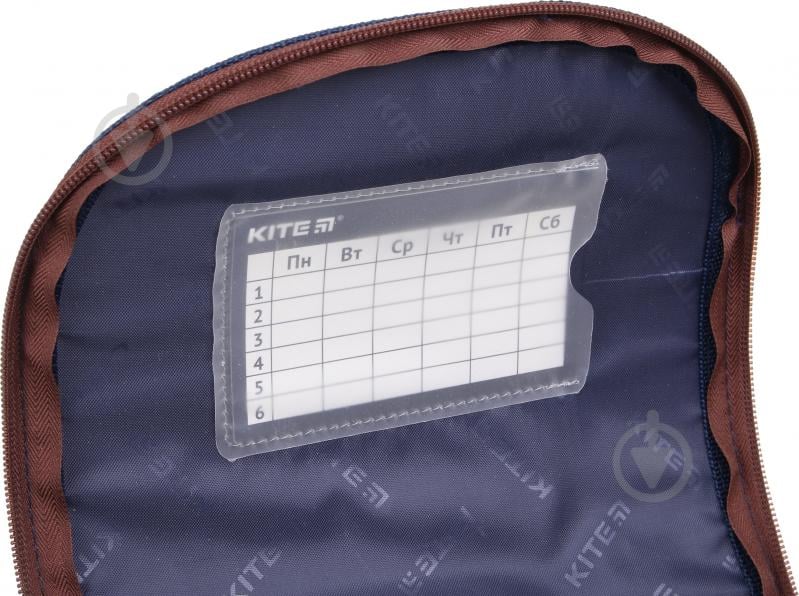 Рюкзак шкільний KITE College line blue - фото 7 Рюкзак шкільний KITE College line blue - фото 7
