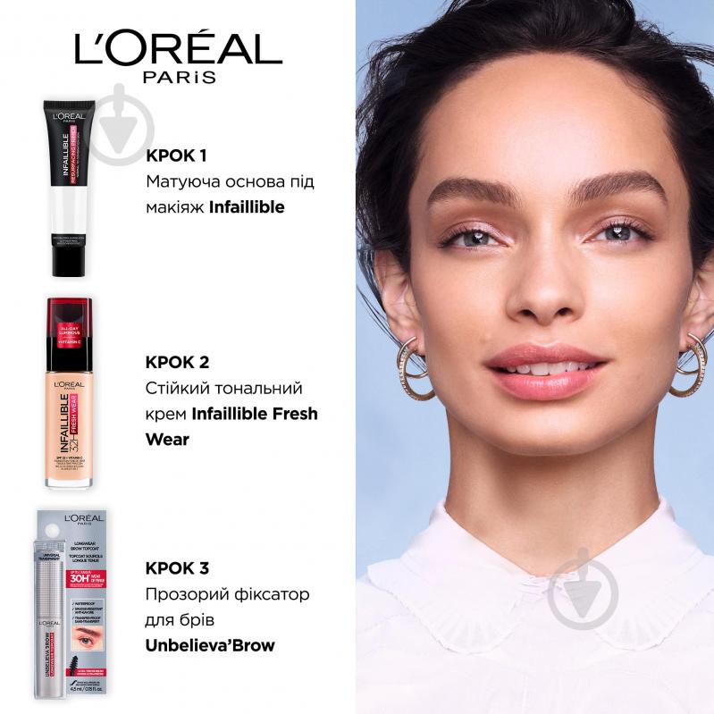 Тональна основа L'Oreal Paris Infallible 200 natural beige 30 мл - фото 7