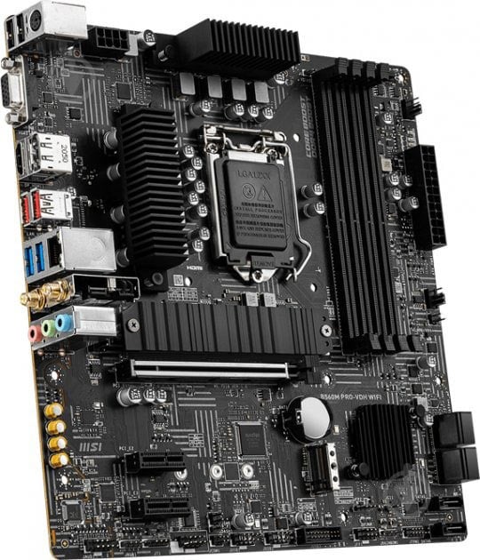 Материнська плата MSI B560M PRO-VDH WIFI (Socket 1200, Intel B560, mirco ATX) - фото 2