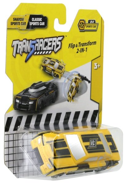 Игрушка-трансформер Transracers 2-в-1 Спорткар B-04 YW463875B-04 - фото 4