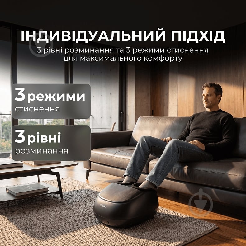 Массажер для ног RENPHO Shiatsu Premium Black RF-FM059R - фото 2