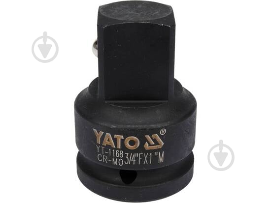 Перехідник ударний YATO 3/4"–1" 1 шт. YT-1168 - фото 1