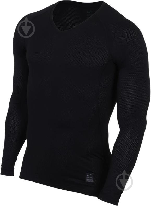 Футболка Nike GFA HPRCL TOP LS COMP PR 927209-010 р.XL чорний - фото 1