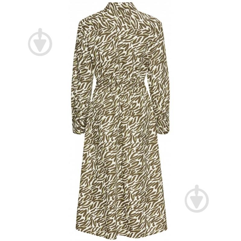 Платье Camel Active 391600-5S62-94 р.M хаки с белым - фото 2 Платье Camel Active 391600-5S62-94 р.M хаки с белым - фото 2