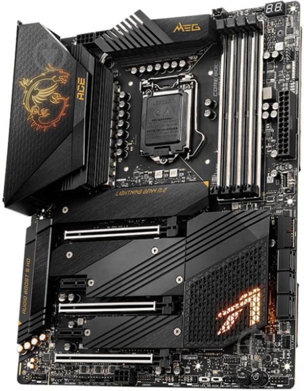 Материнська плата MSI MEG Z590 ACE (Socket 1200, Intel Z590, ATX) - фото 2