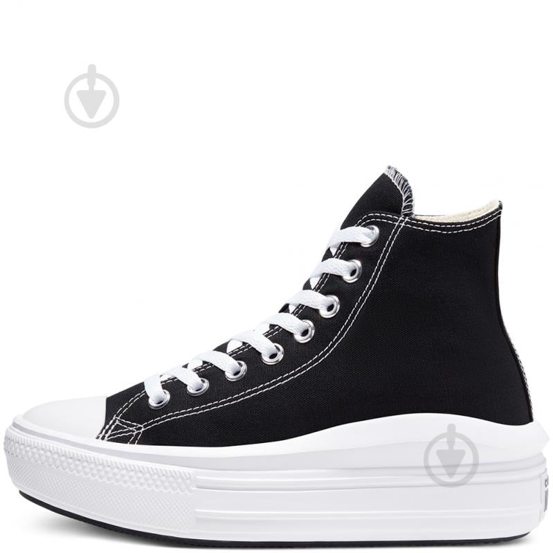 Кеды Converse Chuck Taylor All Star Move 568497C р.37,5 черный - фото 2