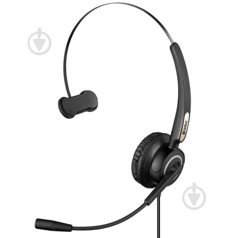 Навушники Sandberg USB Office Headset Pro Mono black (126-14) - фото 1