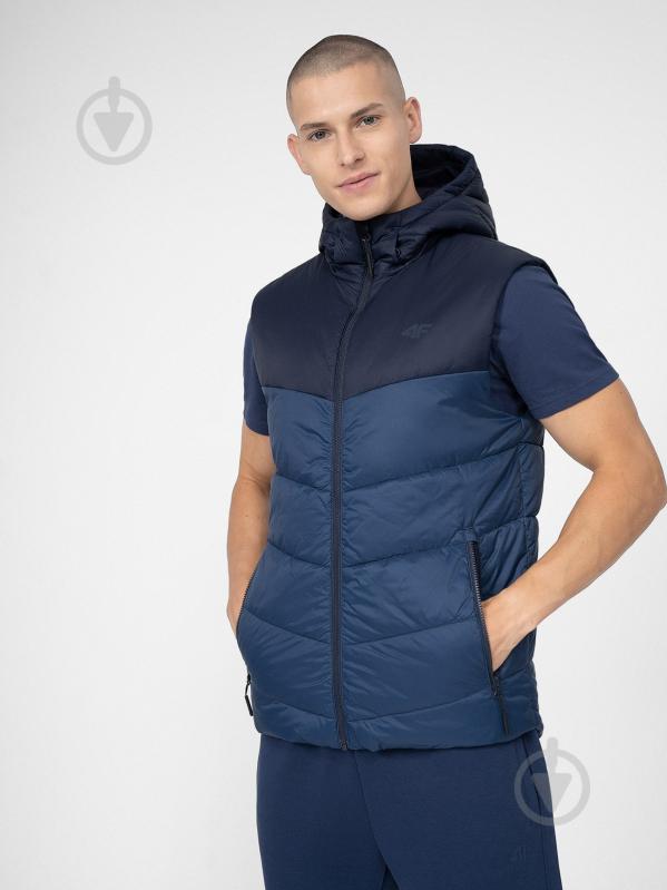 Жилет 4F 4FSS23TDJAM083-30S р.M синий - фото 1