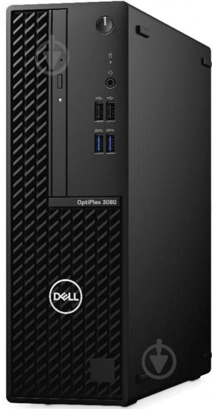 Комп'ютер Dell OptiPlex 3080 SFF (N016O3080SFF) black - фото 1