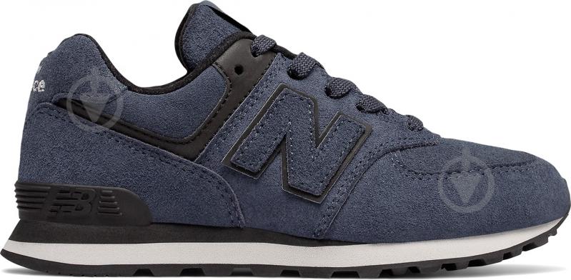 Кроссовки для мальчиков New Balance 574 GC574ER р.38,5 синие - фото 1