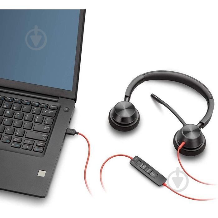 Навушники Plantronics 3320-M USB-A black (214012-01) - фото 4