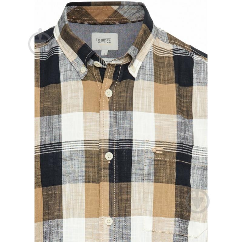 Тенниска Camel Active Shortsleeve Shirt 409261-5S61-19 р.M коричневый - фото 3 Тенниска Camel Active Shortsleeve Shirt 409261-5S61-19 р.M коричневый - фото 3