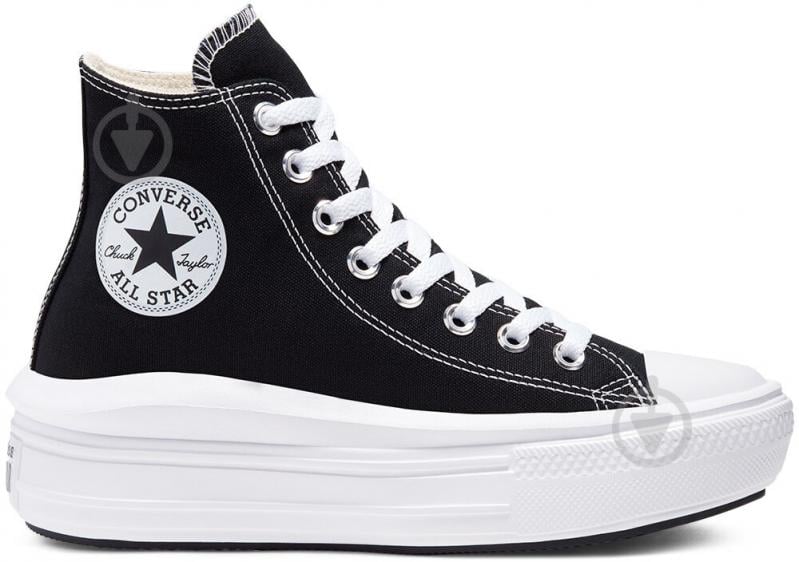 Кеди Converse Chuck Taylor All Star Move 568497C р.39,5 чорний - фото 6