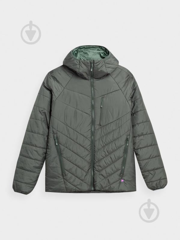 Куртка 4F DOWN JACKET M070 4FAW22TDJAM070-40S р.M зелена - фото 1