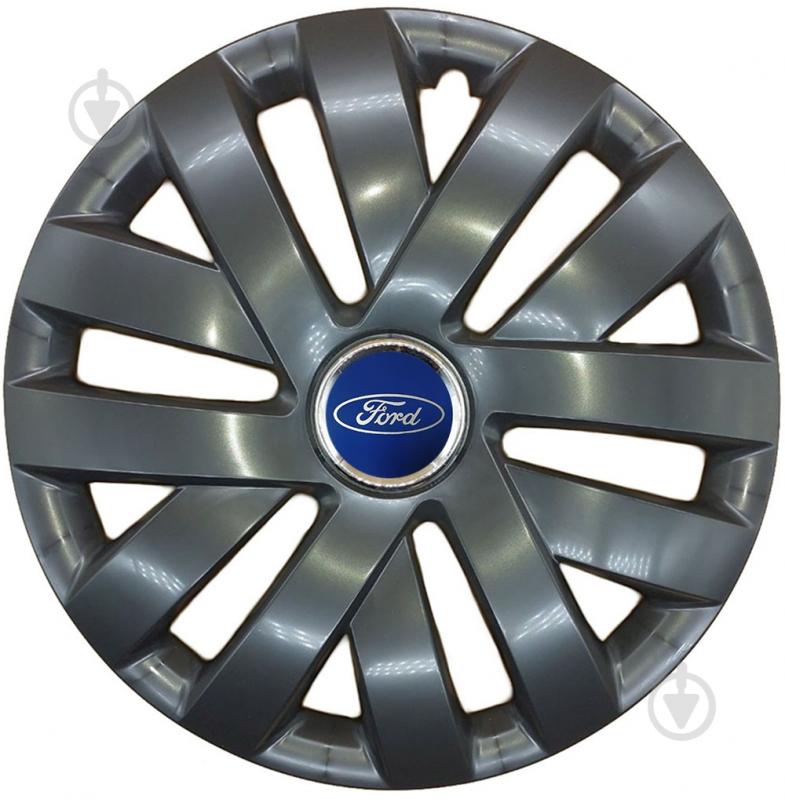 Ковпак для коліс SJS Ford 315 R15" 4 шт. чорний - фото 1 Ковпак для коліс SJS Ford 315 R15" 4 шт. чорний - фото 1