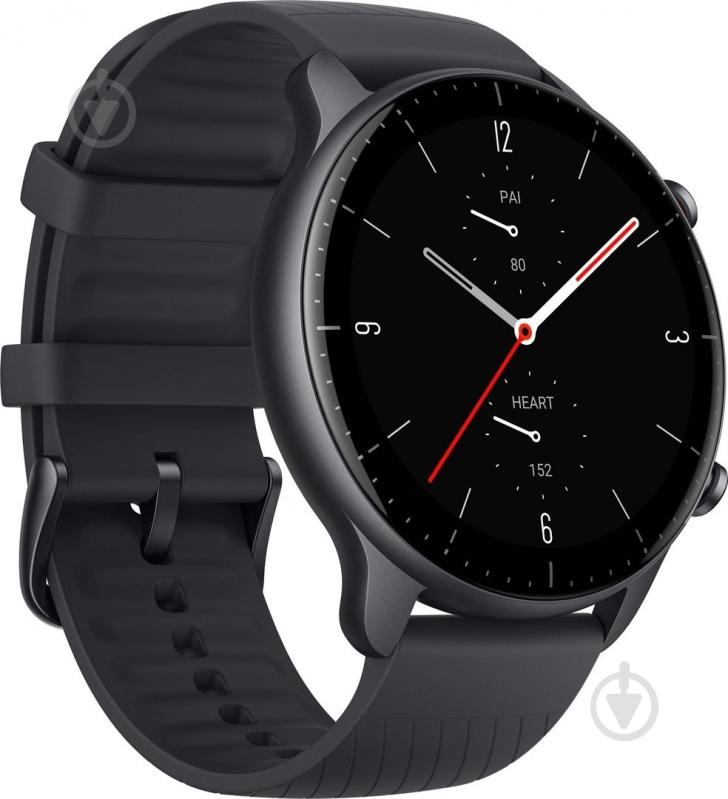 Смарт-часы Amazfit GTR 2 (New Version) black (1041700) - фото 2