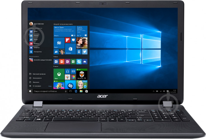 Ноутбук Acer Extensa 15 EX2519-P5Z4 15,6" (NX.EFAEU.110) black - фото 1