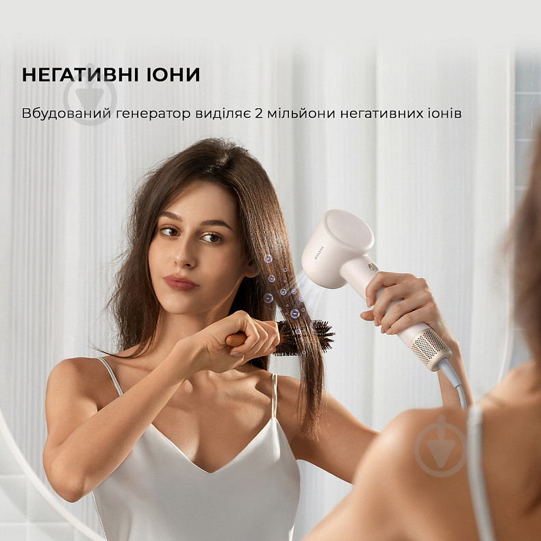 Фен DREAME Hair Dryer Gleam White (AHD12A-WH) - фото 5