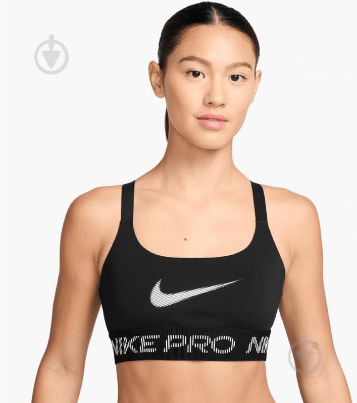 Бра Nike Pro IF3973-010 р.L черный - фото 1