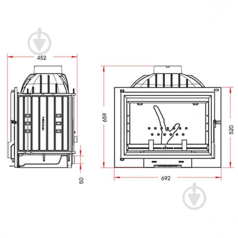 Топка для каміна Invicta PHILOS - фото 3