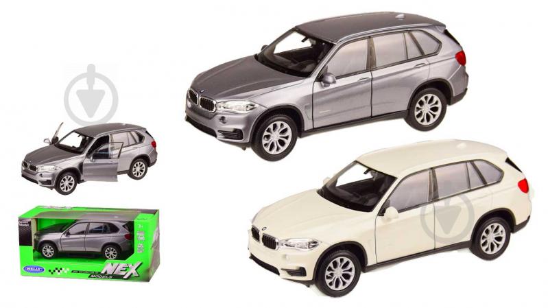 Автомодель Welly 1:32 Bmw X5 в ассортименте 39890 - фото 1