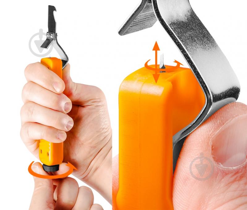 Знімач ізоляції NEO tools з гачком 01-547 - фото 8 Знімач ізоляції NEO tools з гачком 01-547 - фото 8