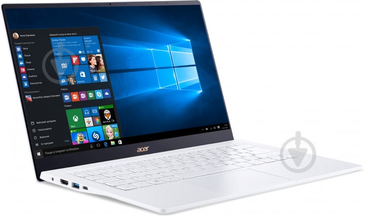 Ноутбук Acer Swift 5 SF514-54T 14" (NX.HLGEU.00K) white - фото 2