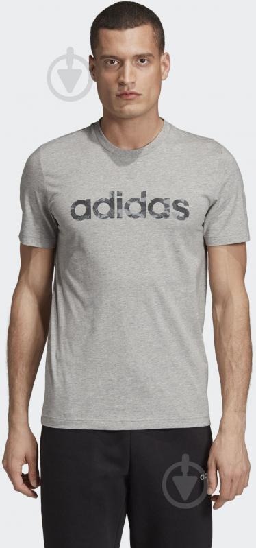 Футболка Adidas E CAMO LIN TEE EI9726 р.2XL серый - фото 3
