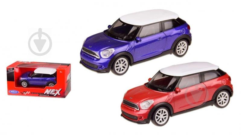 Автомодель Welly 1:43 Mini Cooper Paceman в асортименті 44047 - фото 1