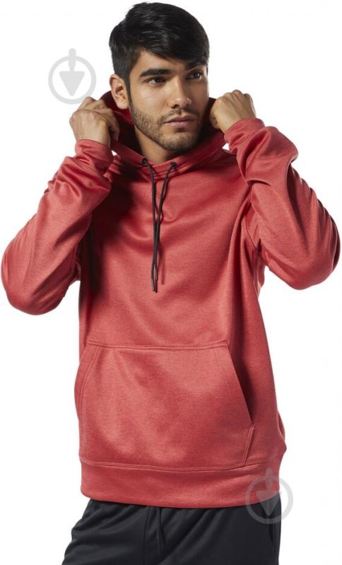 Джемпер Reebok WOR THERMOWARM EJ8760 р. M красный - фото 2