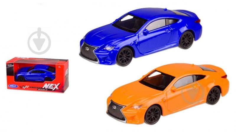 Автомодель Welly 1:43 Lexus Rc F в асортименті 44050 - фото 1