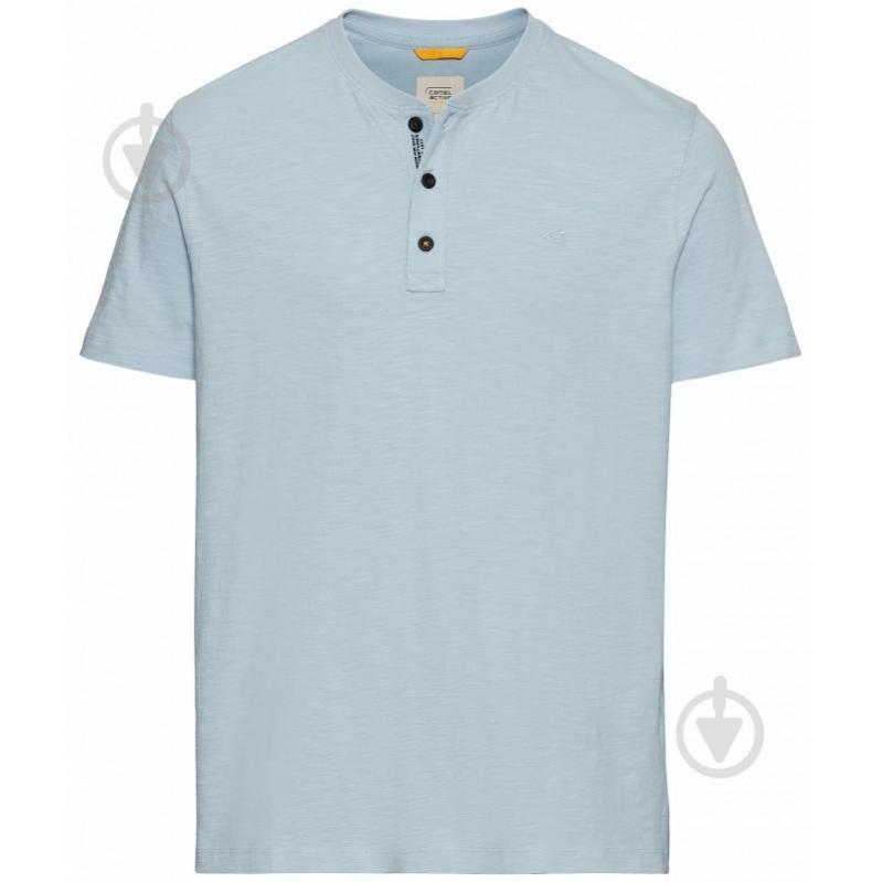 Футболка Camel Active Henley 1/2 Arm 409740-5T04-43 р.S голубой - фото 4 Футболка Camel Active Henley 1/2 Arm 409740-5T04-43 р.S голубой - фото 4