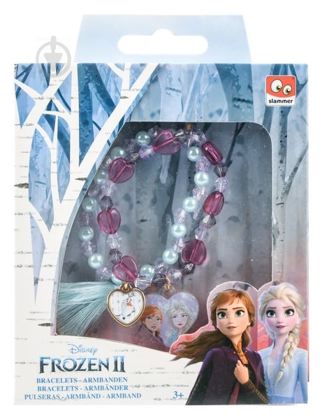 Браслет на цепочке Disney Frozen 2 шт. - фото 1