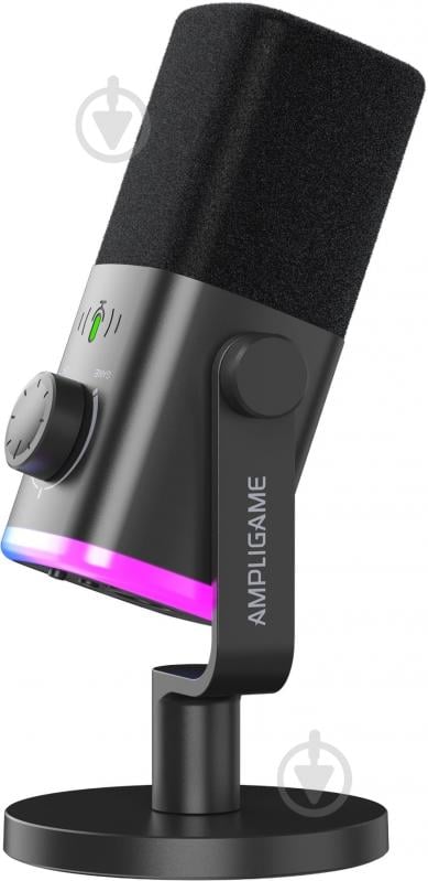 Микрофон FIFINE XLR/USB Black (AM9) - фото 4