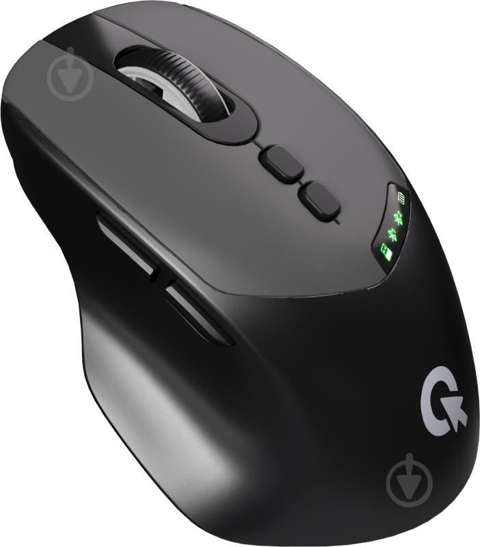 Мышка беспроводная GamePro Silent Click Wireless black (M520B) - фото 2
