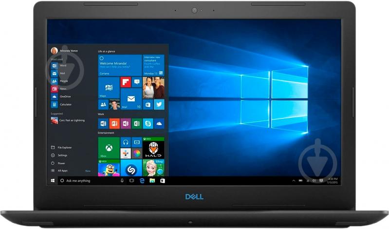 Ноутбук Dell Inspiron G3 15 3779 17,3" (37G3i58S2G15-LBK) black - фото 1