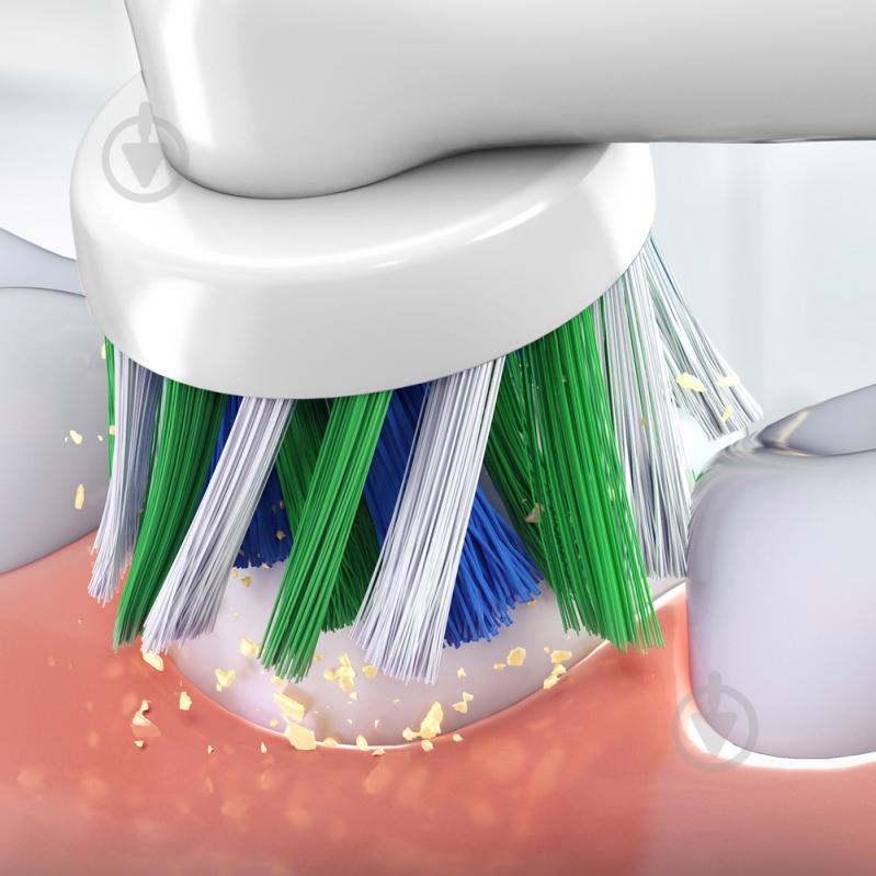 Электрическая зубная щетка Oral-B Vitality Pro Protect X Clean Голубая - фото 5