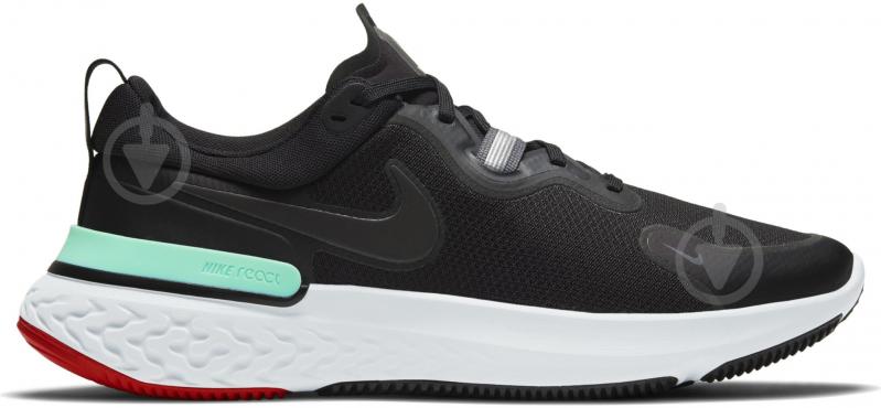 Кроссовки мужские летние Nike REACT MILER CW1777-013 р.42 черные - фото 4