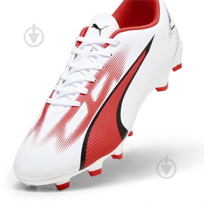 Бутсы Puma ULTRA PLAY FG/AG 10742301 р.41 белый - фото 4